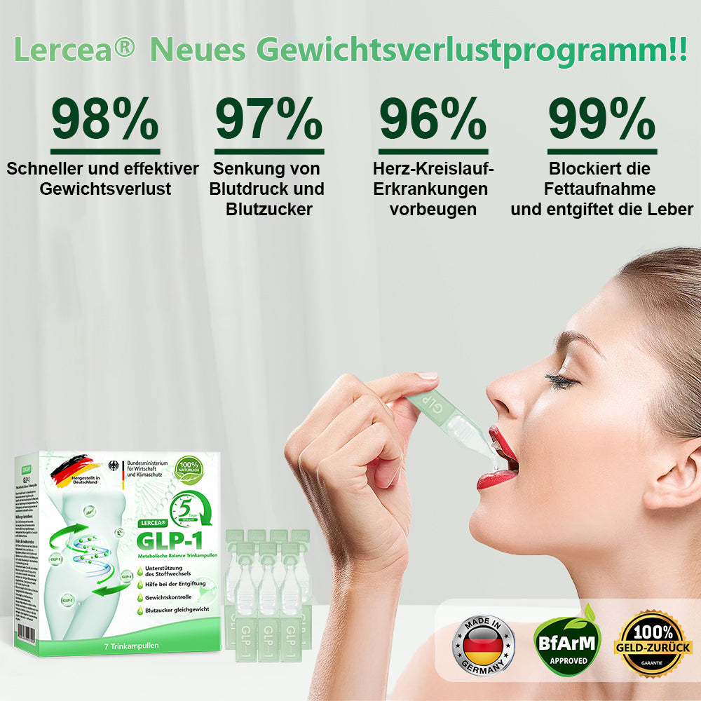 Empfohlen von deutschen Ärzten|𝐋𝐞𝐫𝐜𝐞𝐚®👨⚕️ GLP-1 Orales Gewichtsreduktionsprogramm 👑 (Sichtbare Ergebnisse in nur 7 Tagen)  Geeignet für: Fettleibigkeit, Herz-Kreislauf-Gesundheit, Diabetes, Schlafapnoe, Darmgesundheit, Gelenkprobleme und mehr 🎗️