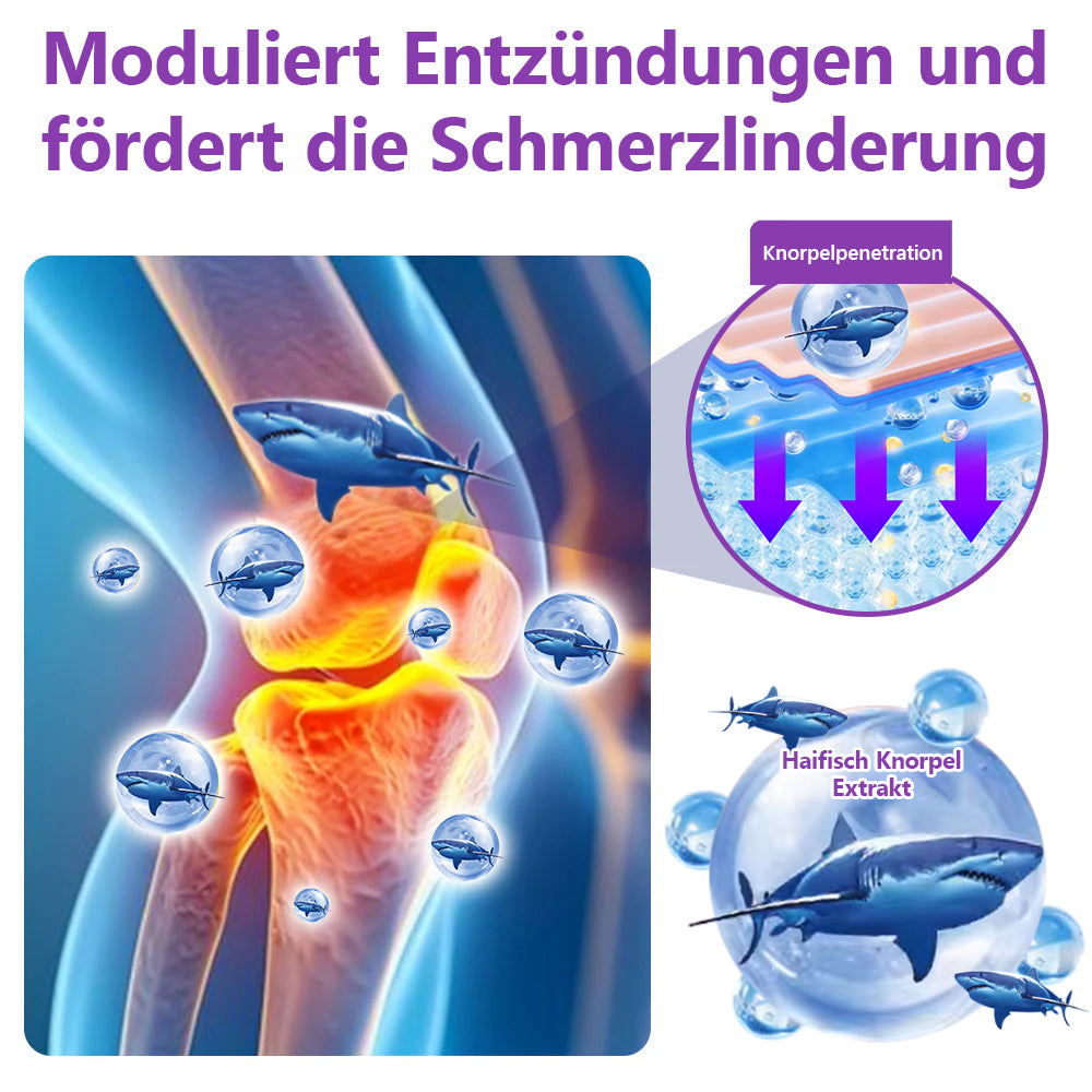 Offizieller Store: TLOPA® Hai-Knorpel Schmerzlinderndes Knochenerholungs-Gel👨⚕️ Von der BfArM zugelassen (5 Minuten Schmerzlinderung, 7 Tage zur Wiederherstellung der Gelenkbeweglichkeit, 4 Wochen für vollständige Heilung) 🔥